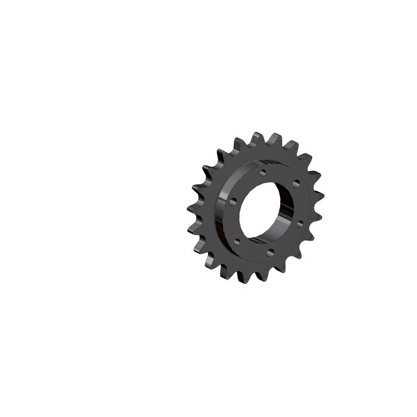 Senqcia Maxco Maxco H100E21 Qd Sprocket For Use With E Bushing Hardened Tooth H100E21